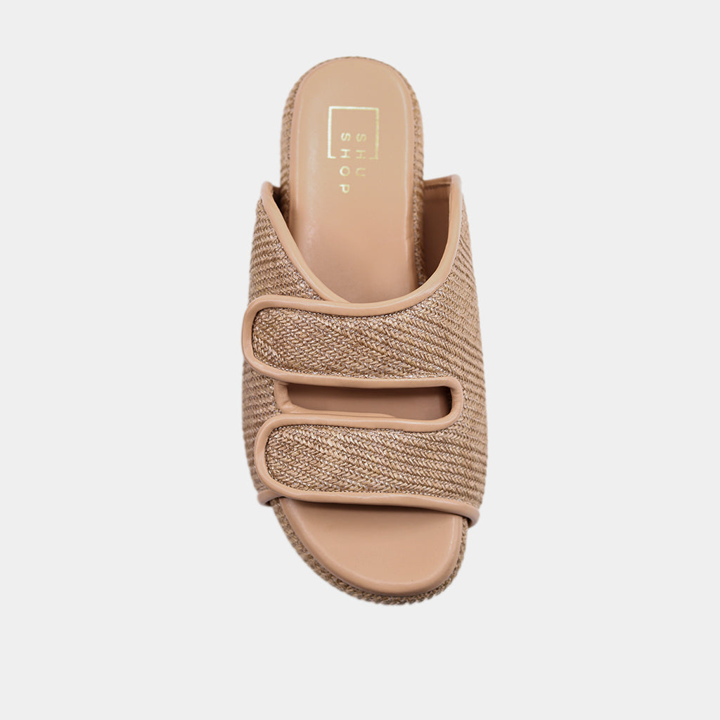 Lillian Natural Sandal
