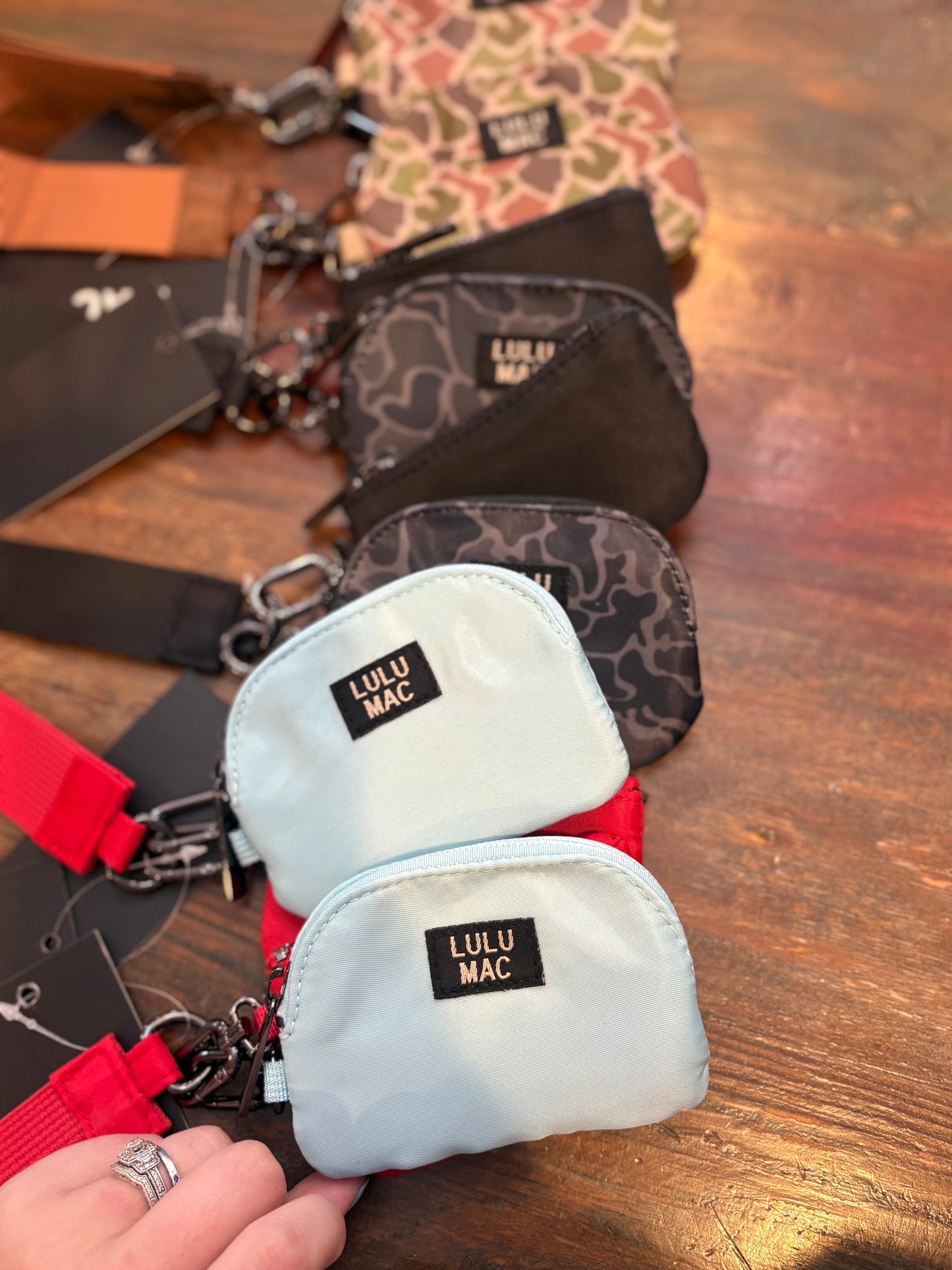 Lulu Mac Double Pouch Wristlet