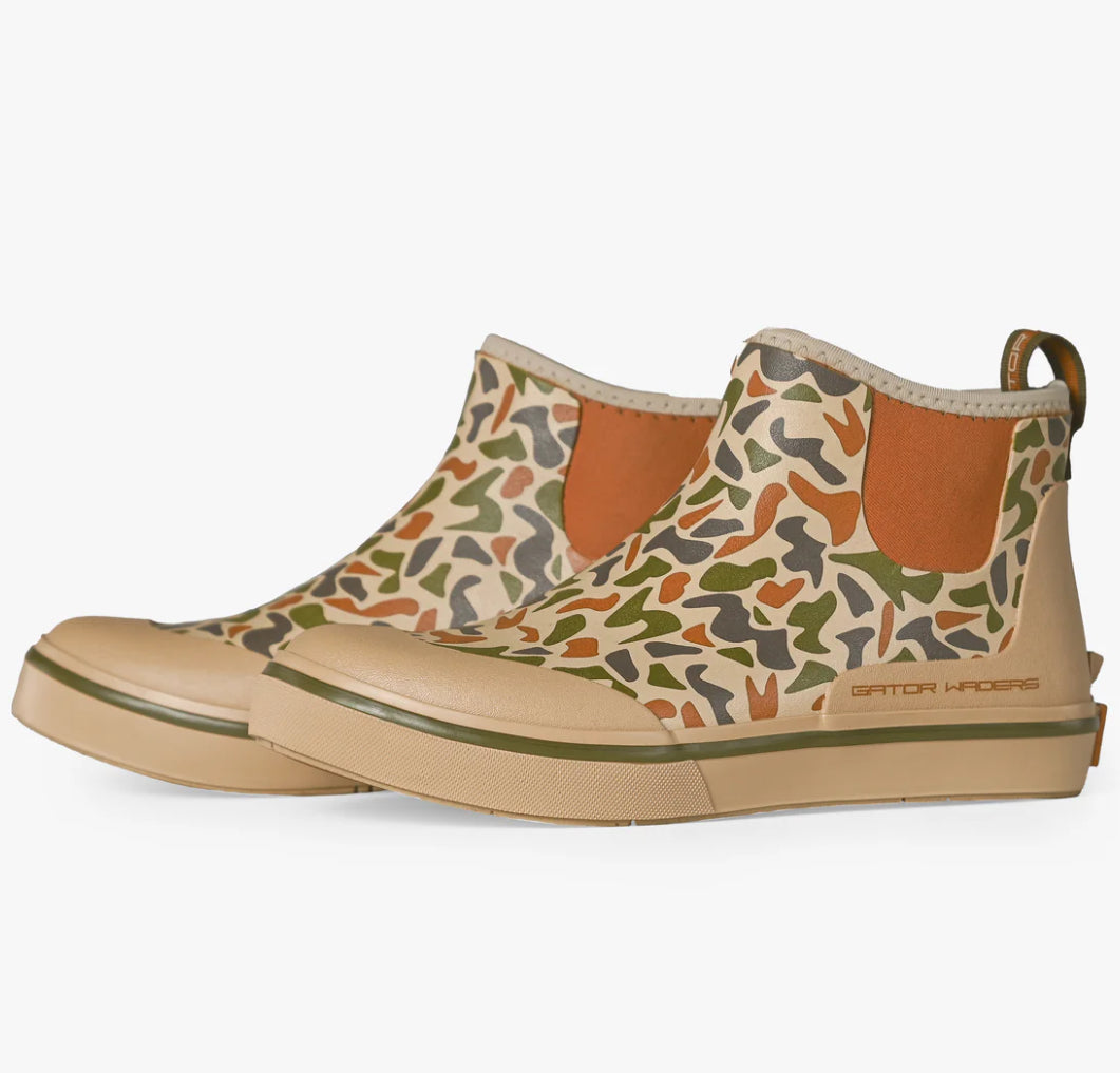Gator Wader Camp Boots Old School Camo