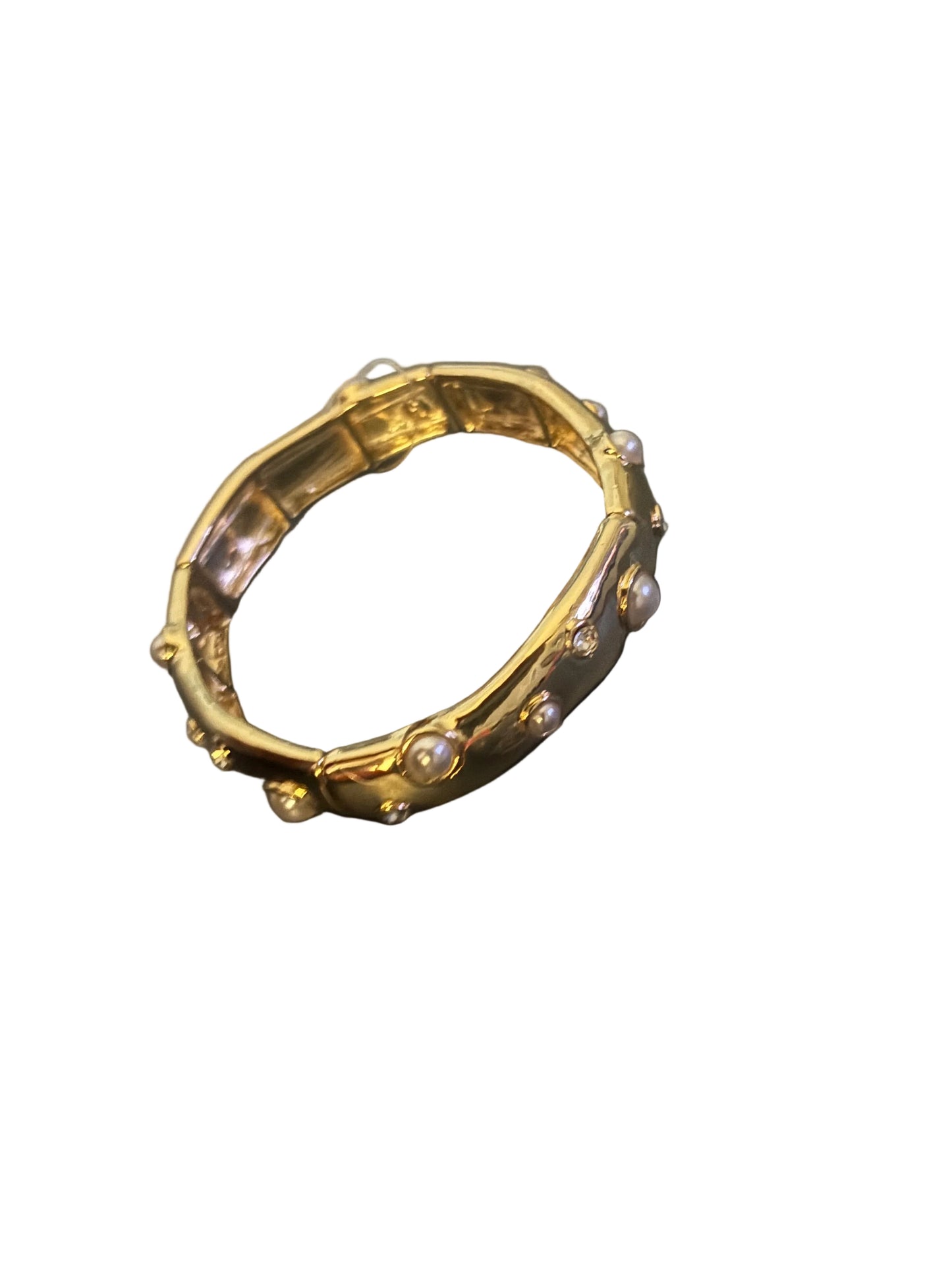 Gold Pearl Bracelet