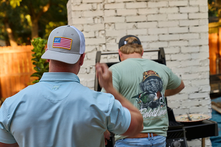 Fieldstone Lab Woodie T-Shirt - Bay