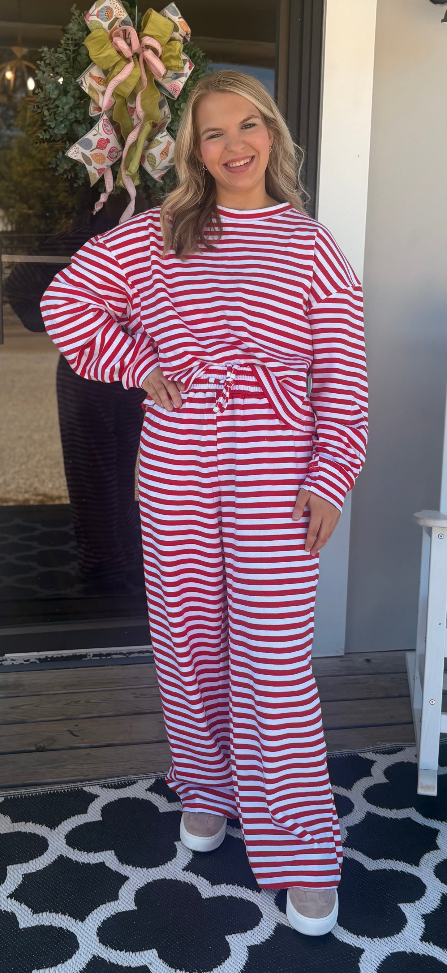 LuluMac stripe society pants