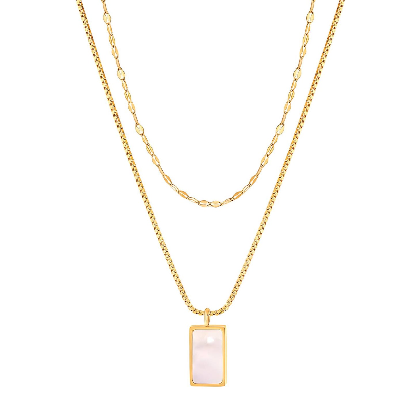 Lexi Necklace 18K Gold Plated Steel