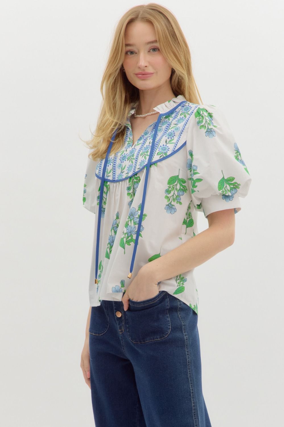 Off White Blouse