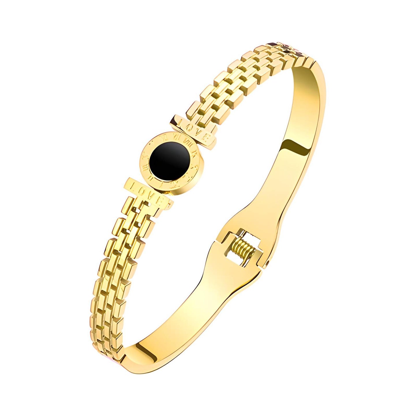 The Statement Piece Bracelet 18K Gold Plated Steel
