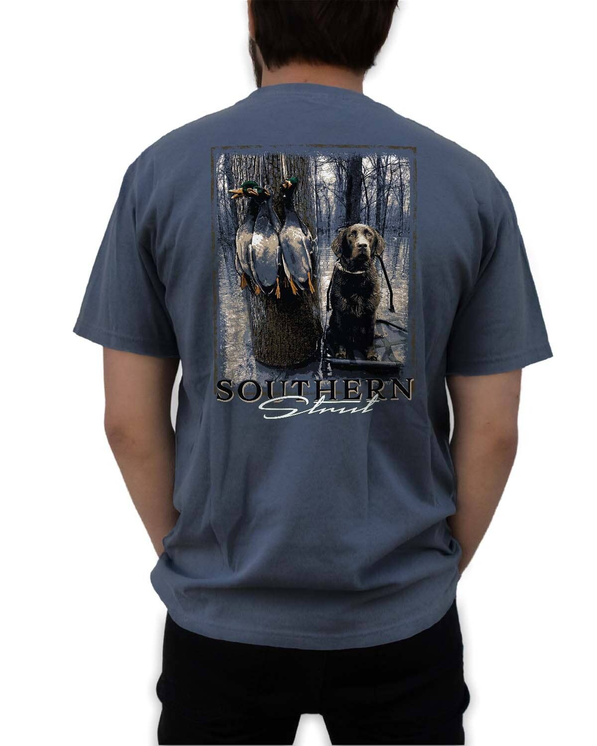 MARSH DOG WITH DUCKS – Timber Stand Tee