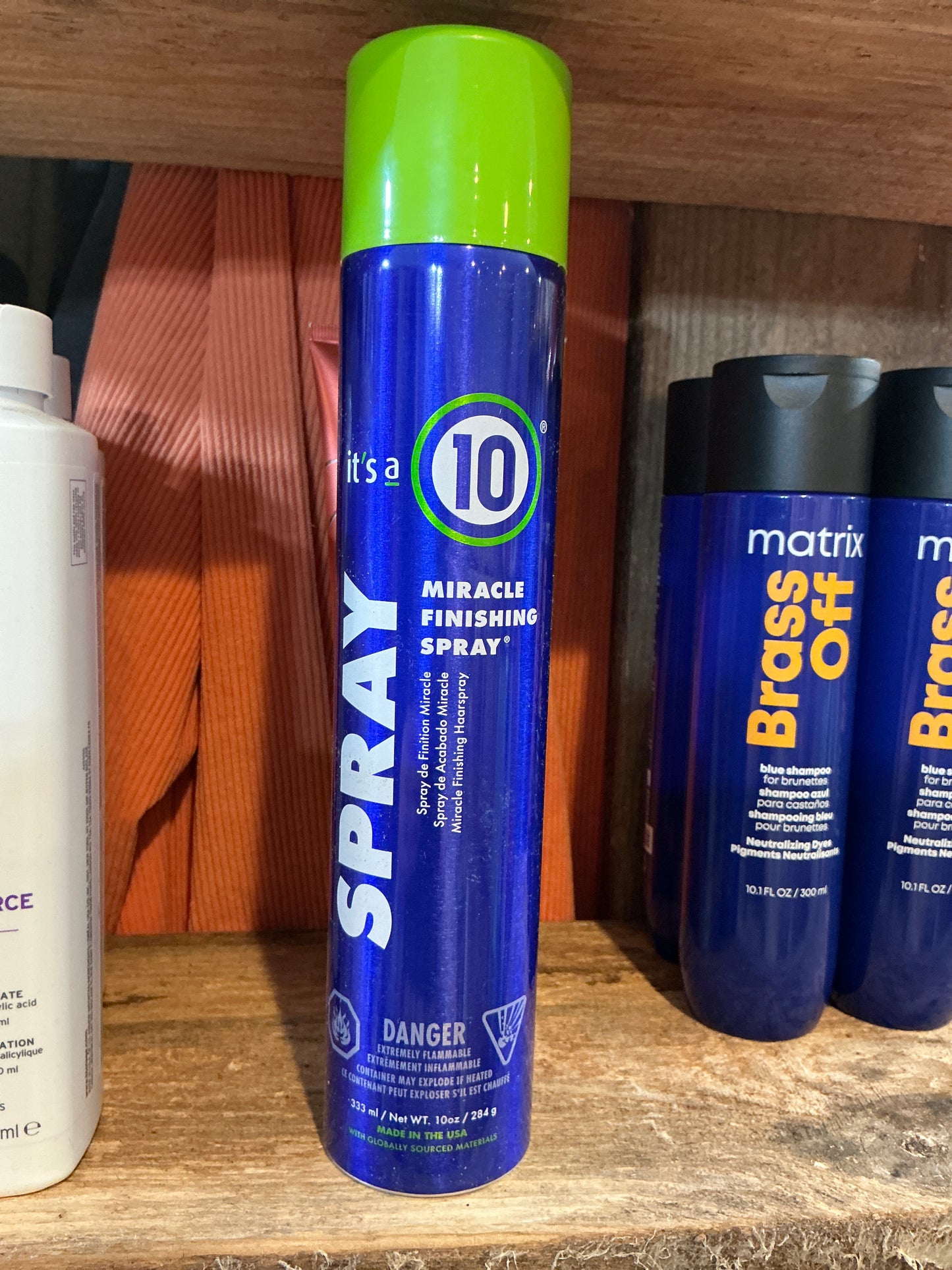 It’s a 10 miracle finishing spray