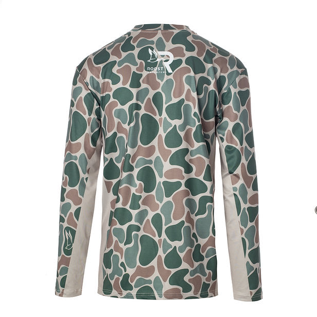 Roost Dry-Fit Pocketed Long Sleeve Tee