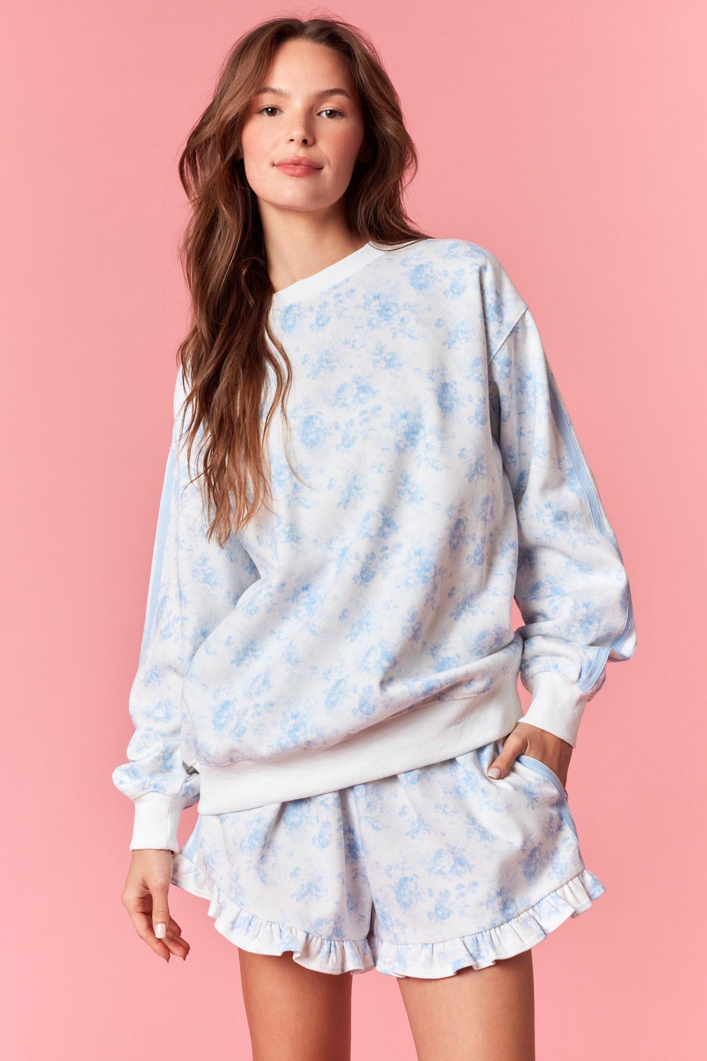 Floral Ruffle Set