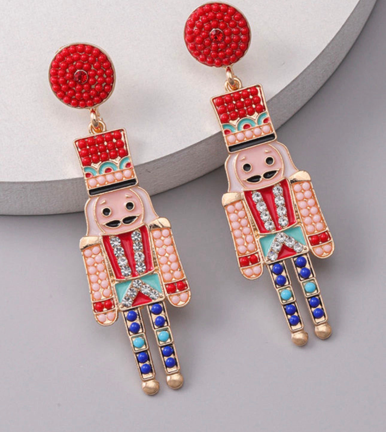 Nutcracker earrings