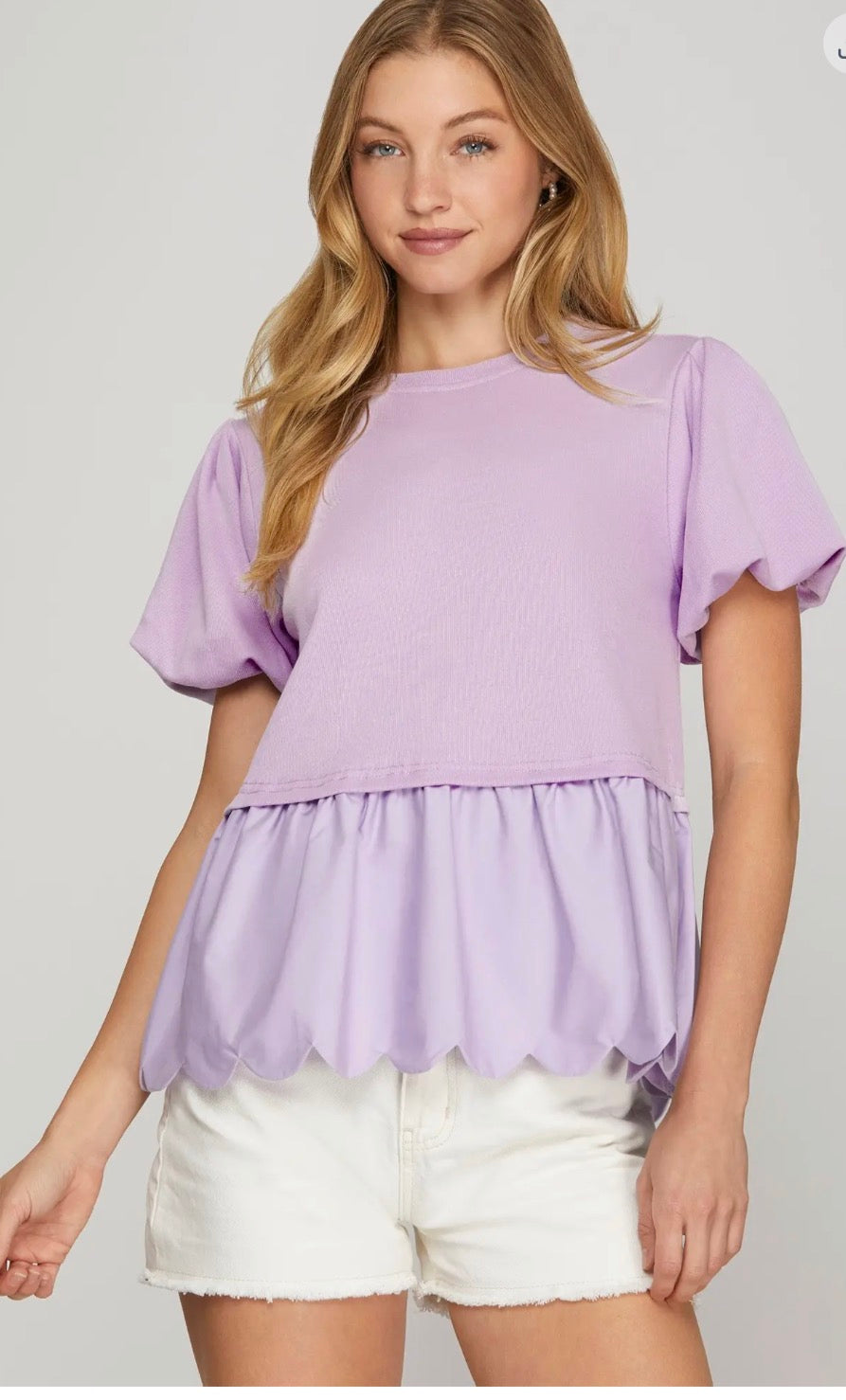 Lavender dreams combo top