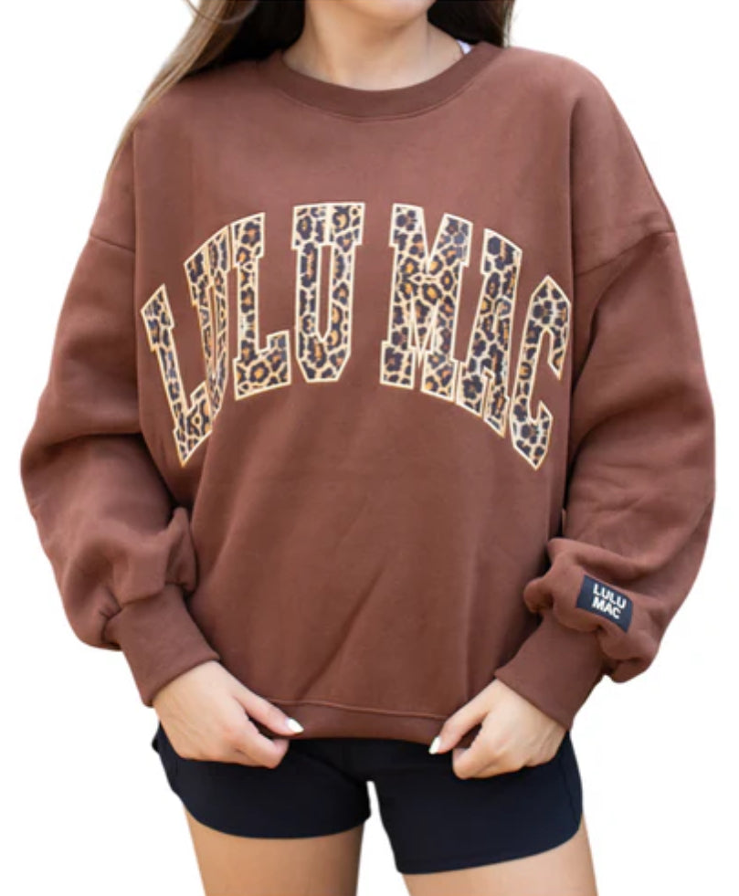 LULUMAC Leopard Sweatshirts