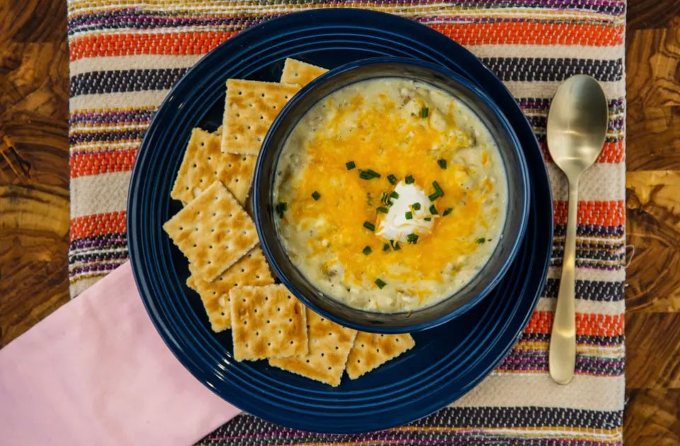 Yummy Baked Potato Soup