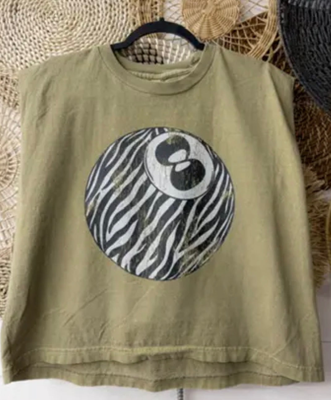 Zebra 8 Ball Tank