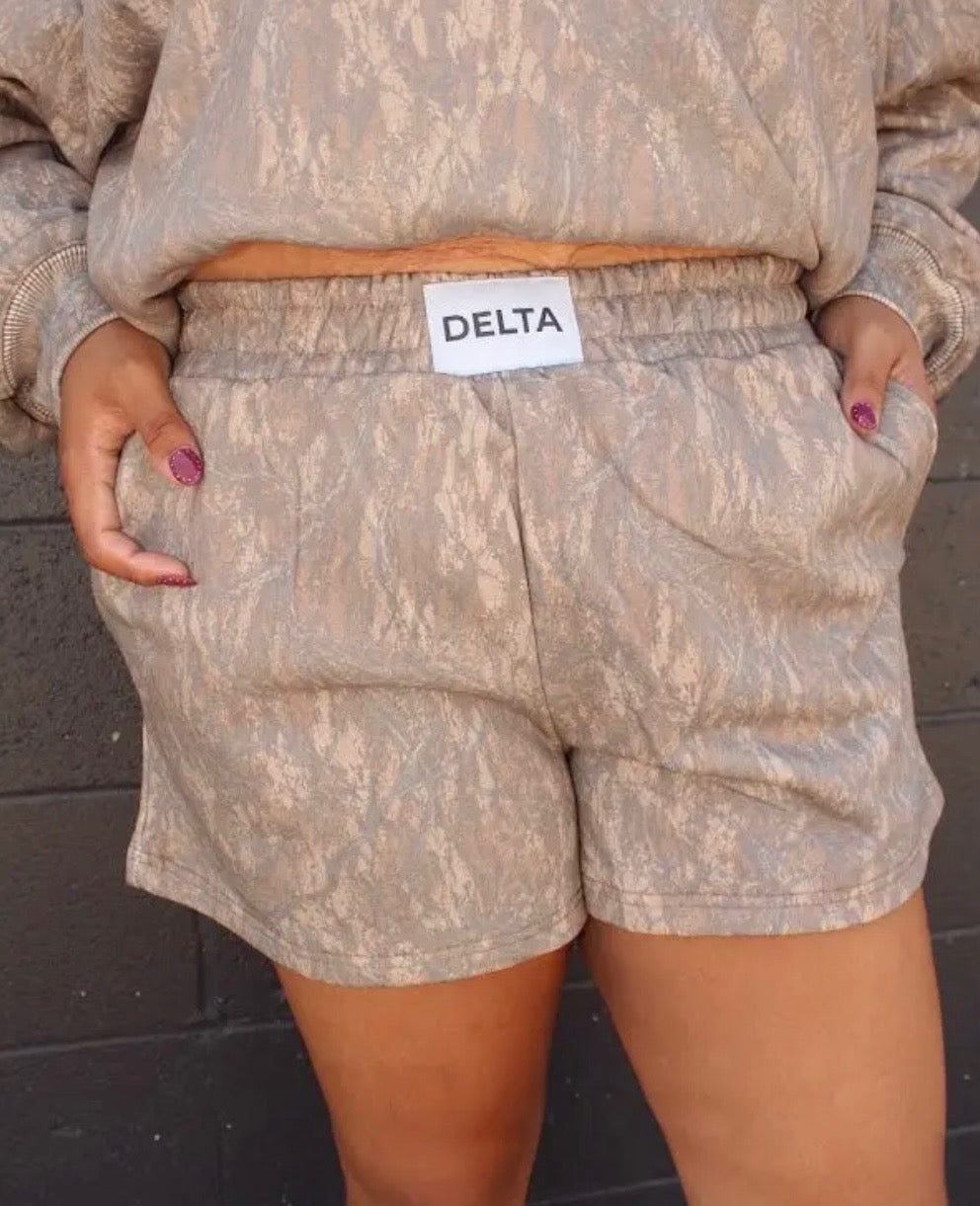 Dark Camo Short set