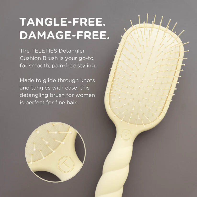 Detangler Hair Brush for Medium Hair|Tan