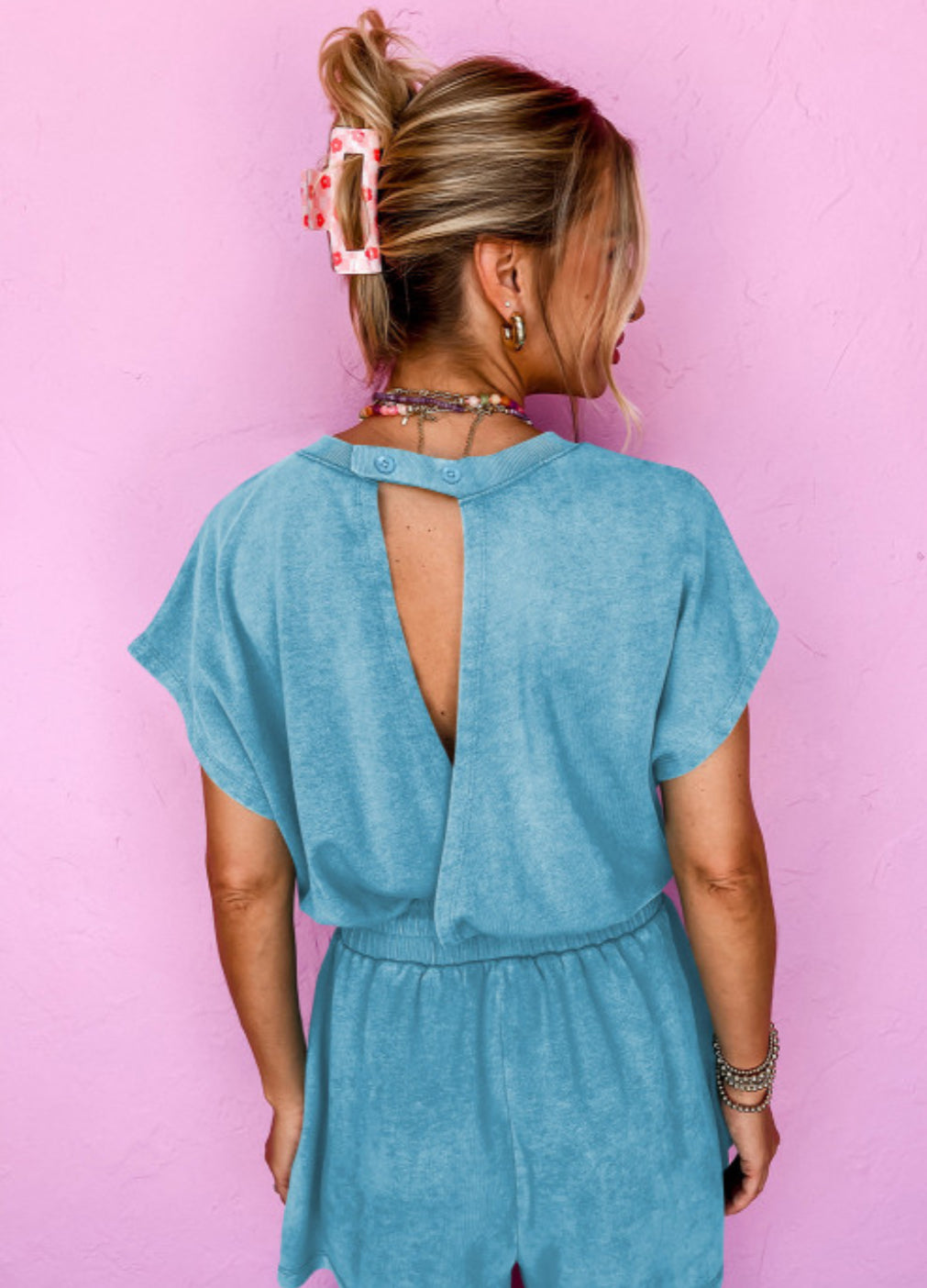 MIST BLUE ROMPER