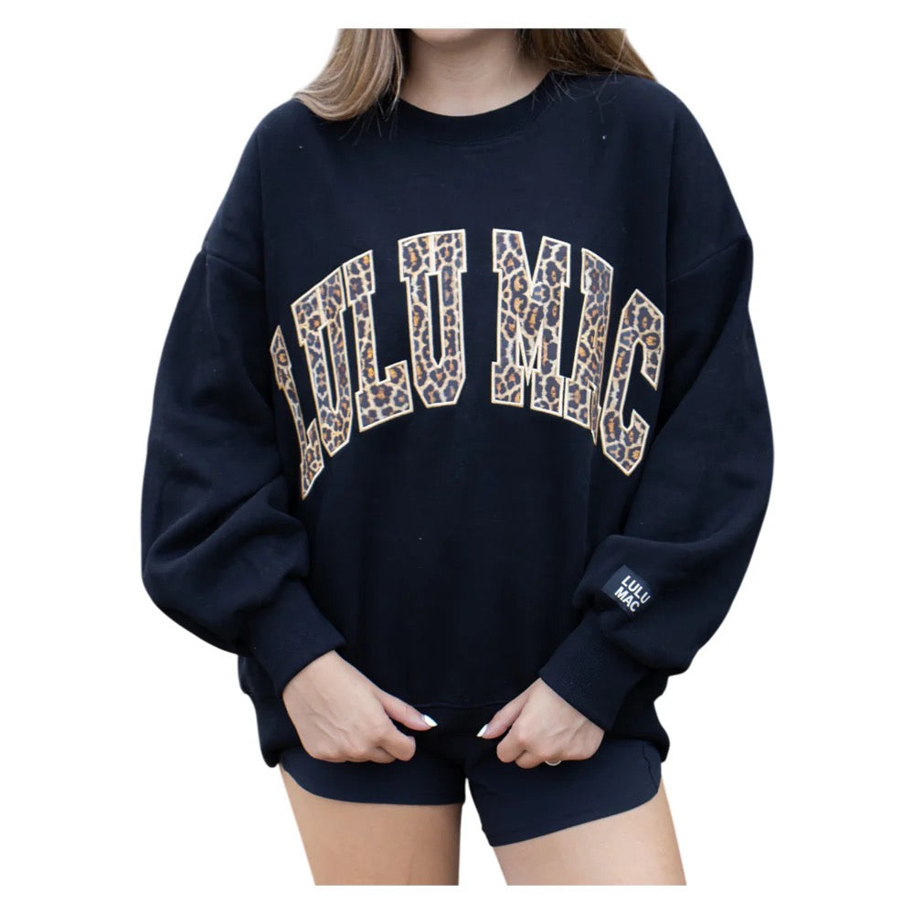 LULUMAC Leopard Sweatshirts