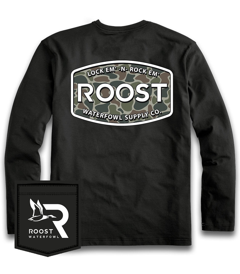 Roost Camo Logo LS