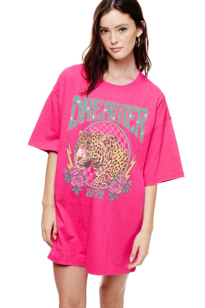 Dreamer 1972 Leopard Vintage Graphic Top