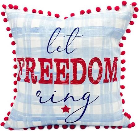 Let Freedom Ring with Red Poms