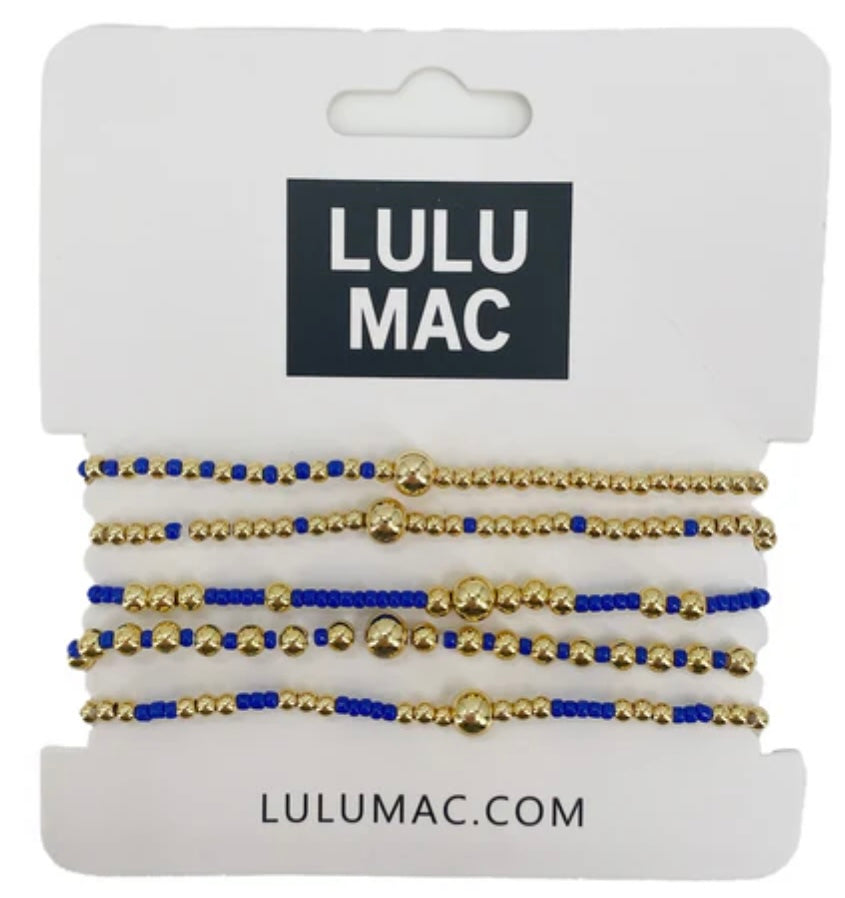 Lulu Mac Royal Blue Bracelets