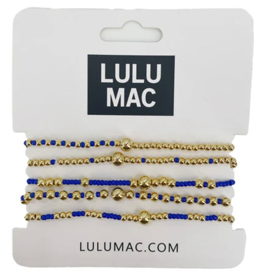 Lulu Mac Royal Blue Bracelets