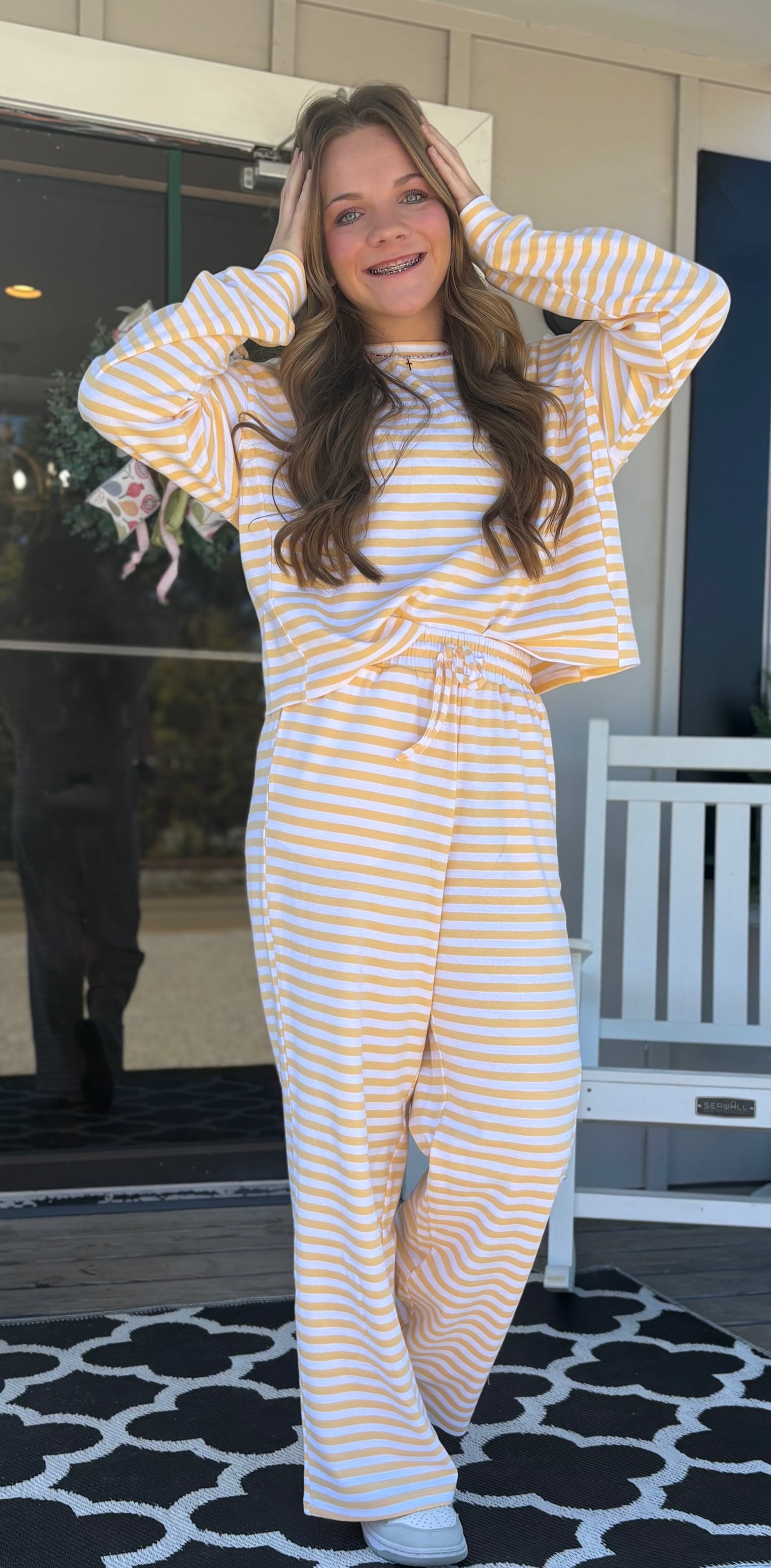 LuluMac stripe society top