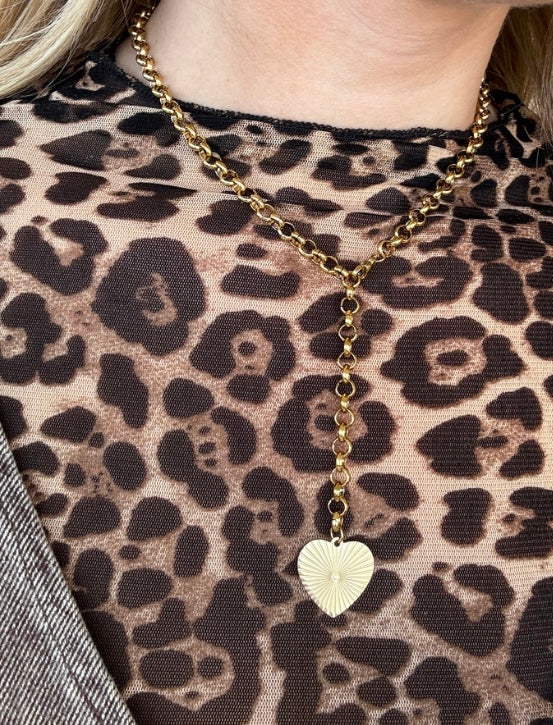 Adjustable Heart Necklace