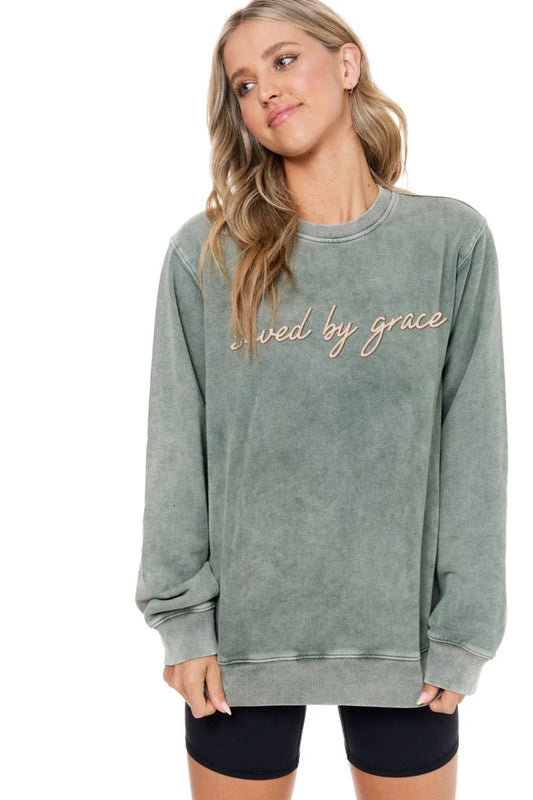 Saved by Grace Stitch Puff