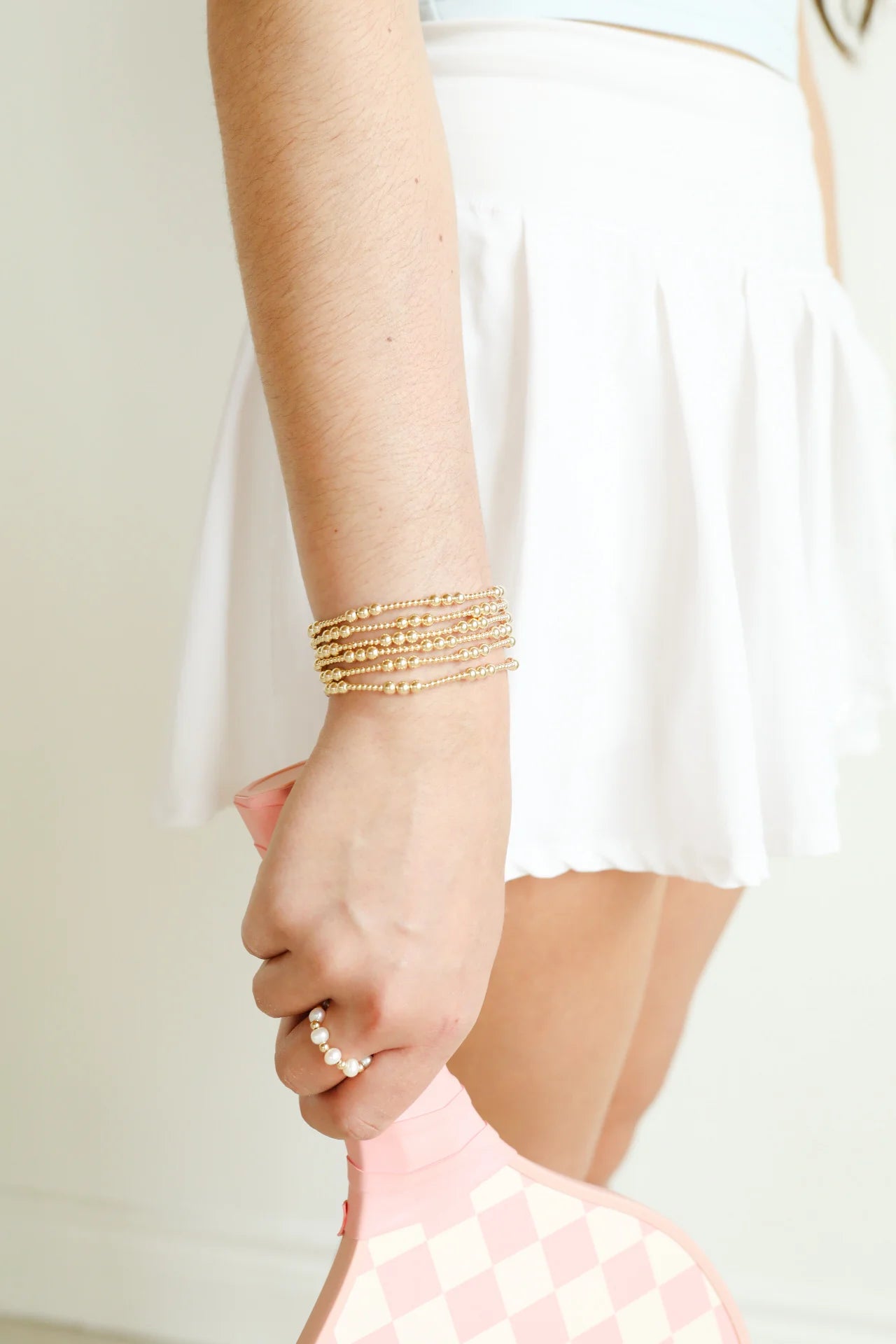 ILY bracelet in Gold