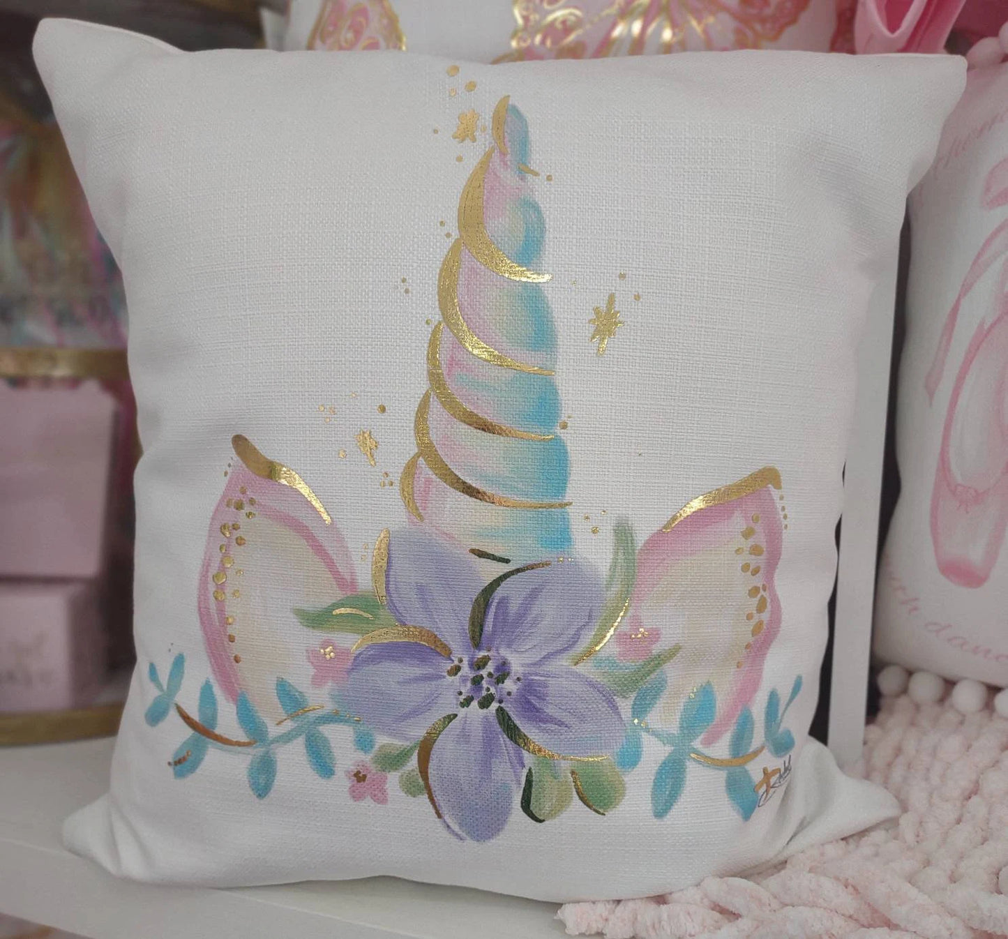 Gold Foil Unicorn