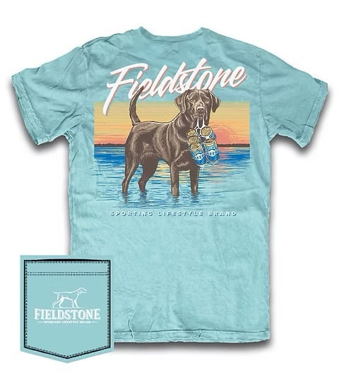 Fieldstone 6 pack lab T-shirt| chalky mint