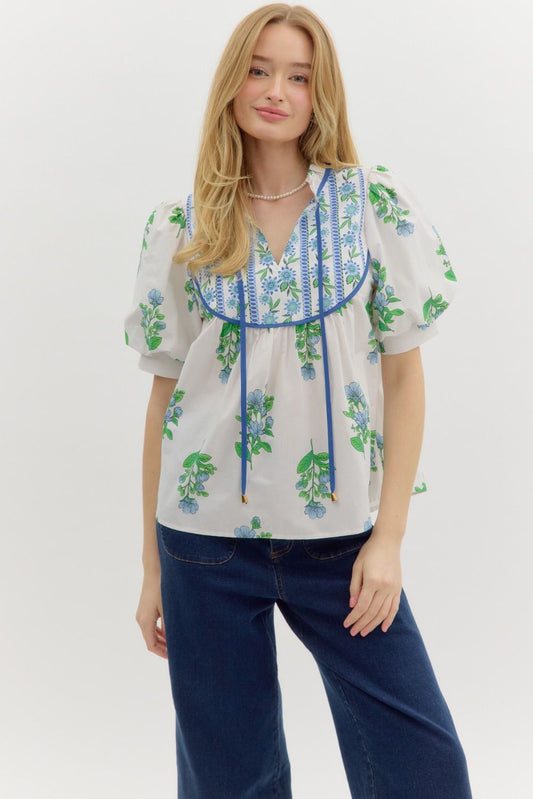 Off White Blouse