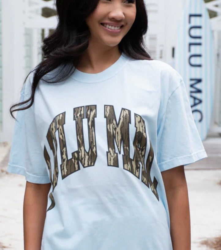 Lulu Mac Mossy Oak Chambray T-Shirt
