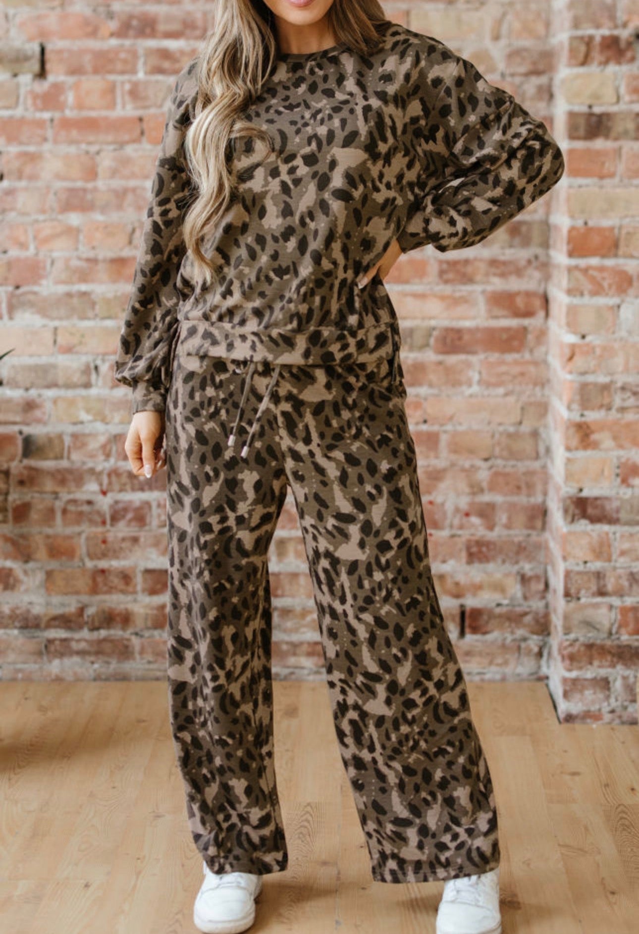 Leopard lounge set