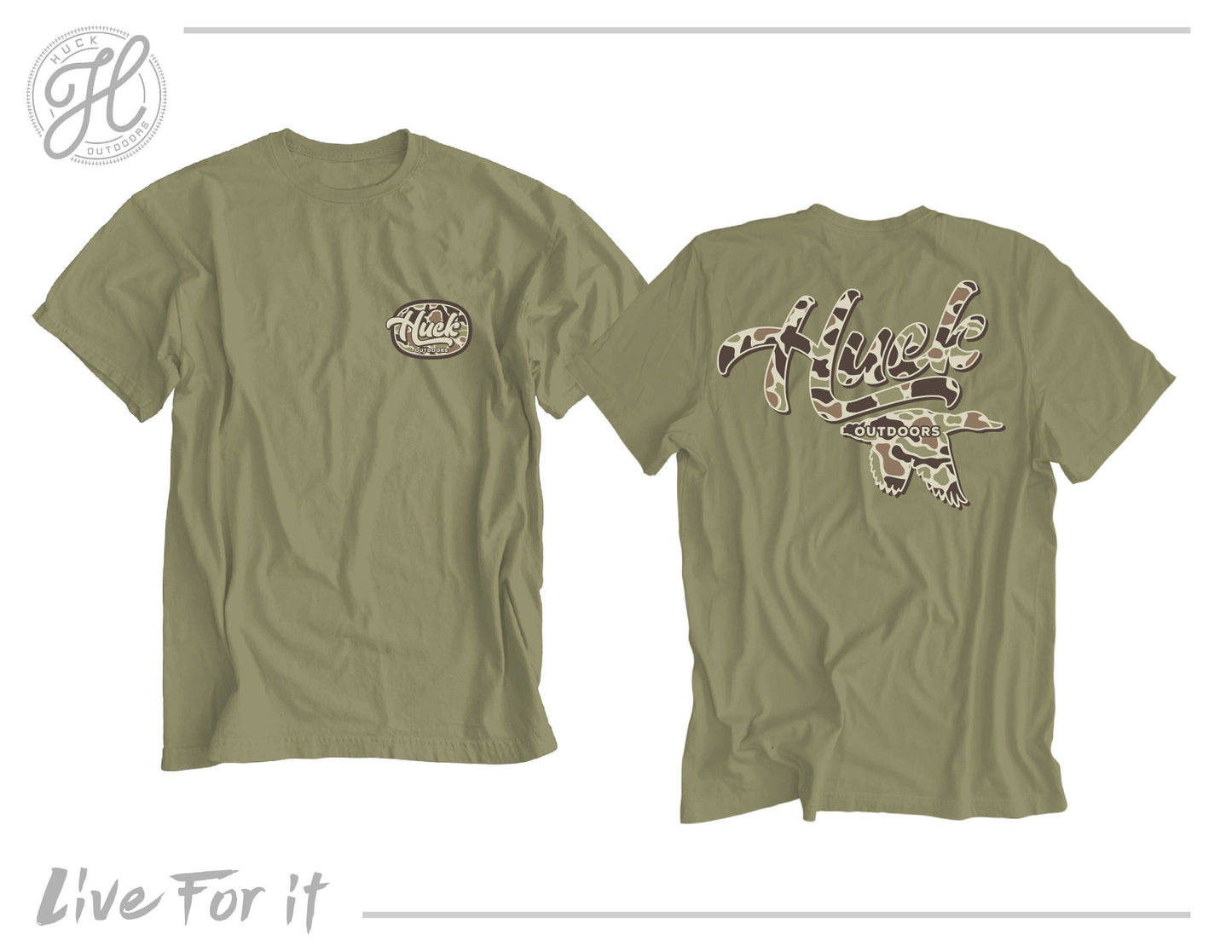 Old School Camo Huck