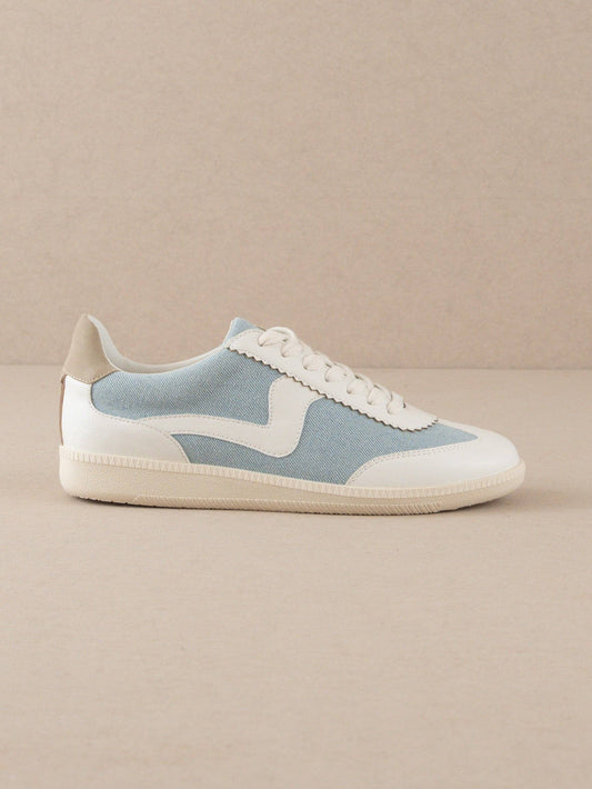 The Kyla | Denim Classic Low Top Sneakers: DENIM