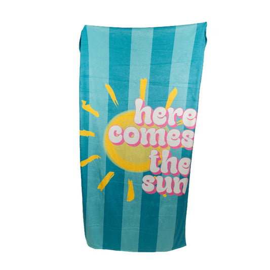 Here Comes the Sun Beach Towel