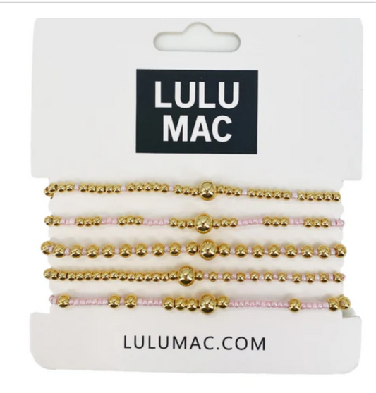 Lulu Mac Light Pink Bracelets