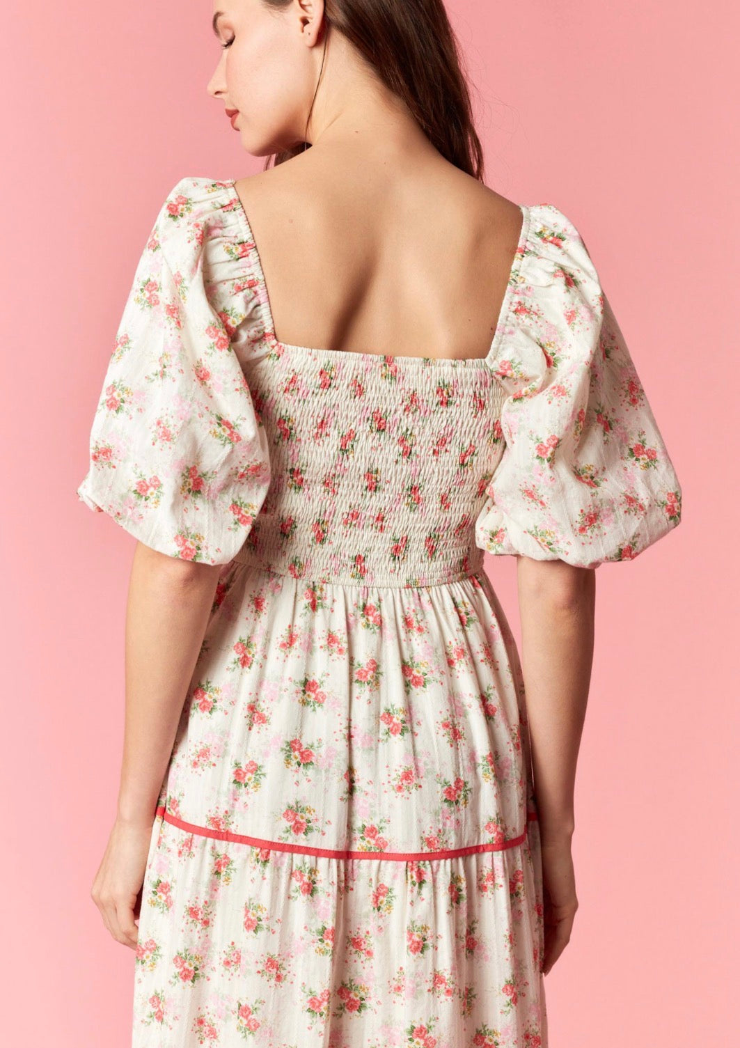 The blushing Belle maxi