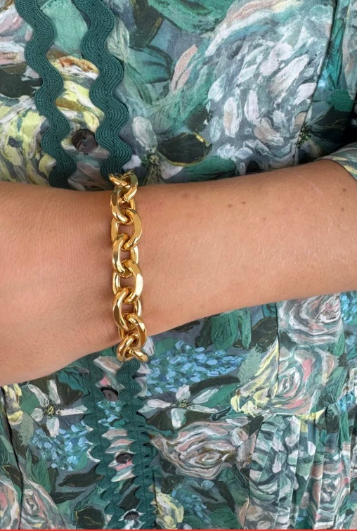 Gold Chain Bracelet