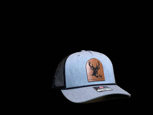 Buck AS Patch: Heather Grey/Black