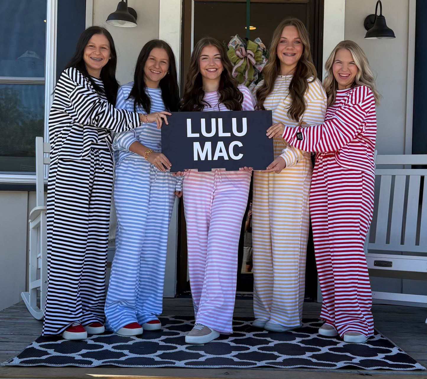 LuluMac stripe society top
