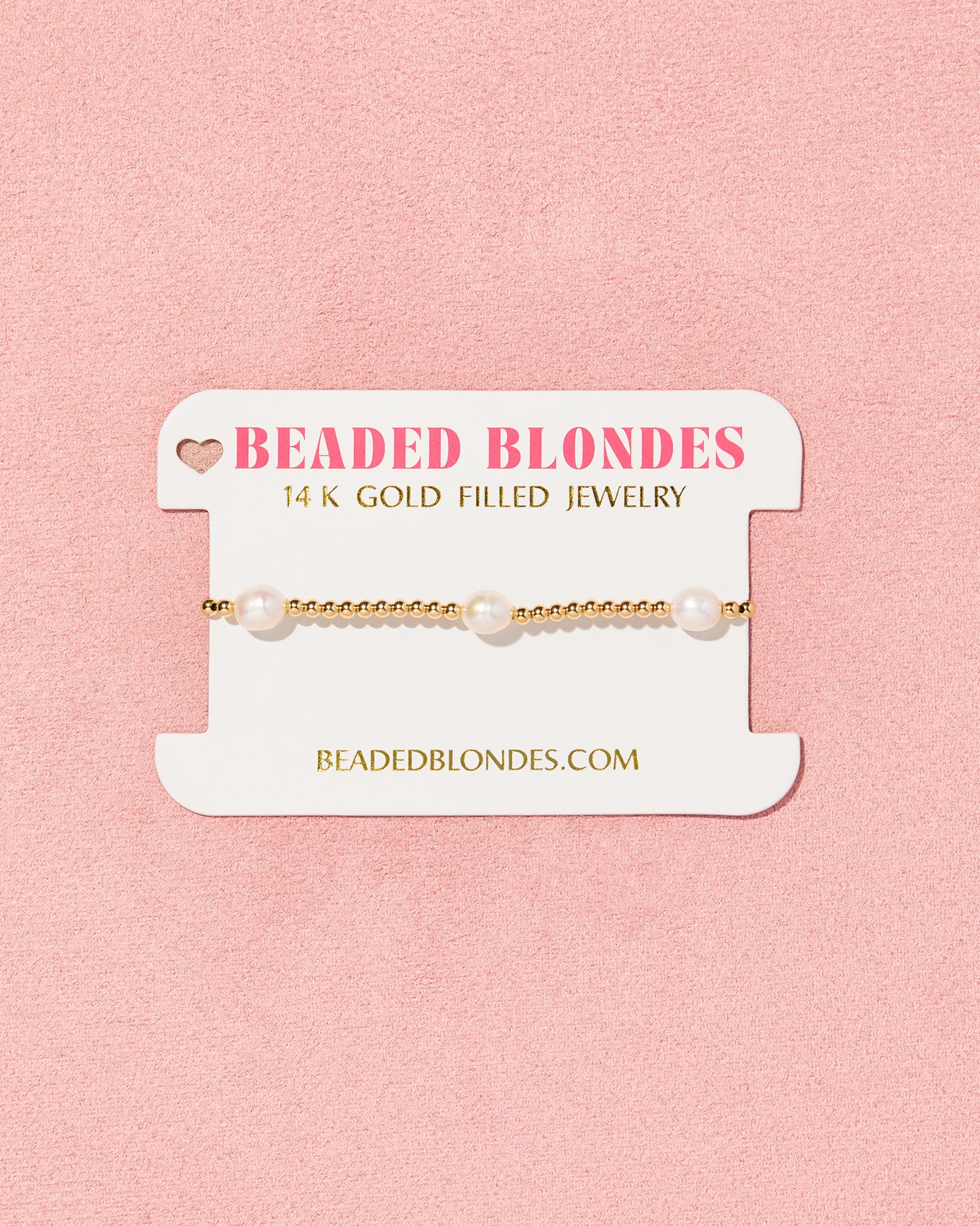 Pearl Poppi Bracelet in Gold