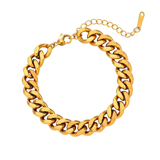 Darden Chain Bracelet 18K Gold Plated Steel