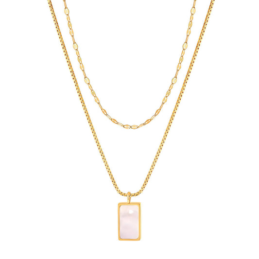 Lexi Necklace 18K Gold Plated Steel