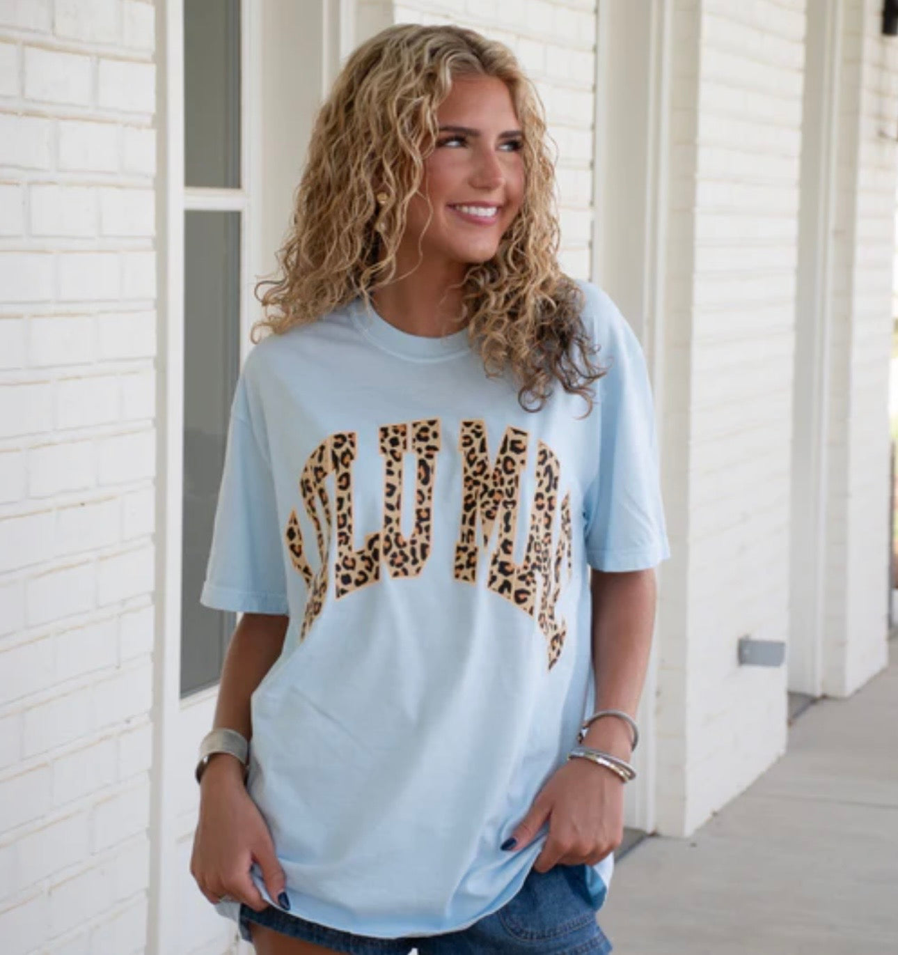 Lulumac Leopard Comfort Color Tee