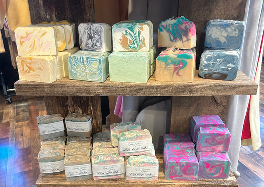 Foxy Suds Co. soap