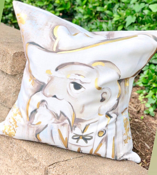 Golden Colonel Pillow